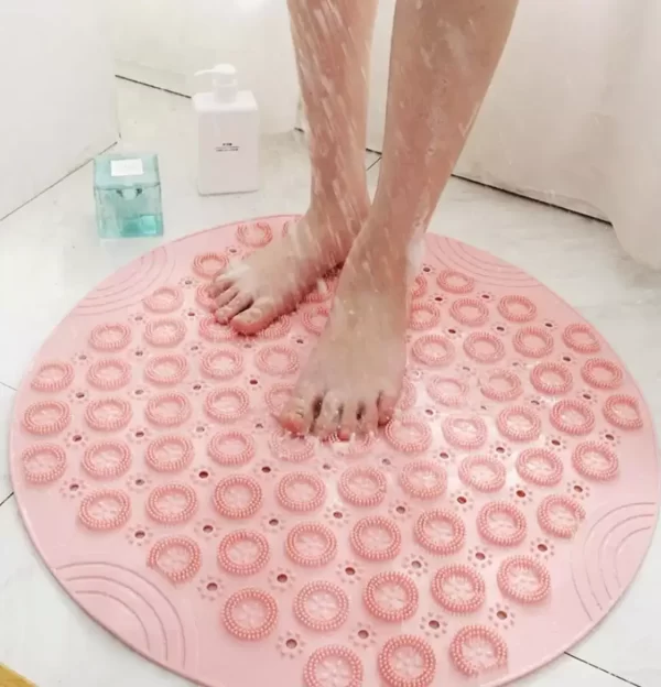 55cm Round Non Slip Shower Mat